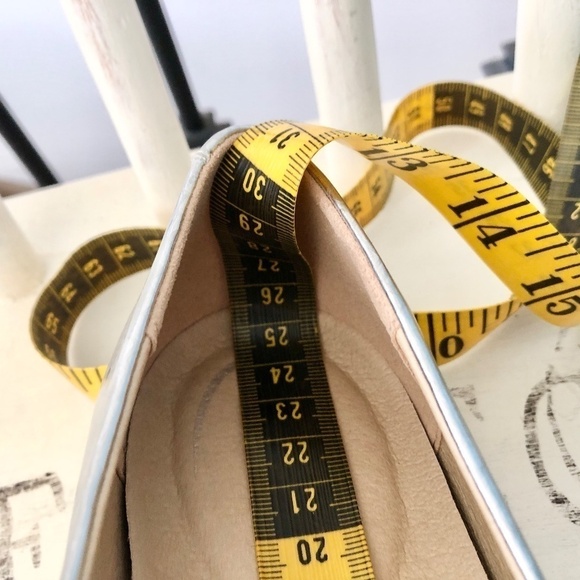 Geox, Respira, Metallic Silver,  Ballet Flats, Size, Eur 38, Great Condition - Picture 14 of 16